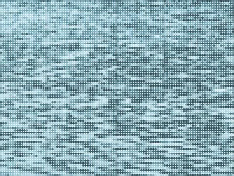 Abstract background made of small circles  in shades of blue - water imiation Stock Illustration