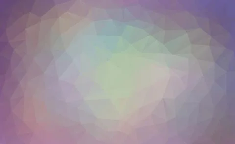 Abstract background made of small multicolor triangles. Lilac, purple, green, 스톡 일러스트