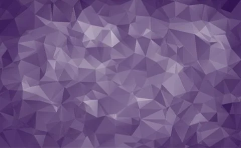 Abstract background made of small triangles. Dark blue violet, white, plain Illustrazione stock