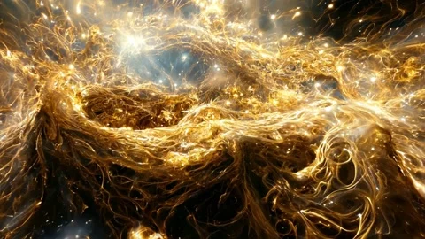 Abstract background Magic, , glowing fluid movement Stock Footage 284366650