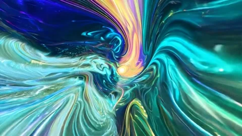 Abstract background Magic, , glowing fluid movement Stock Footage 285341833