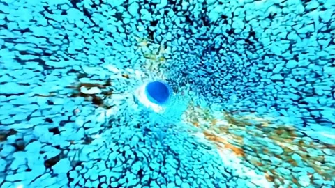 Abstract background Magic, , glowing fluid movement Stock Footage 285664586