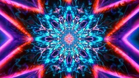 Abstract background Magic, , glowing fluid movement Video stock 285664641