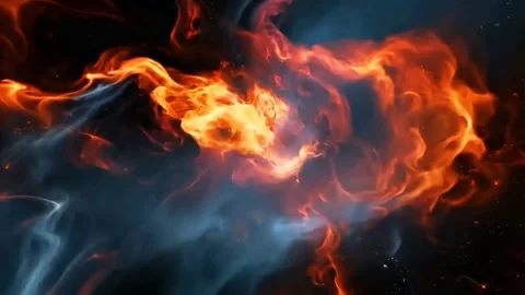 Abstract background Magic, , glowing fluid movement Video stock 285664652