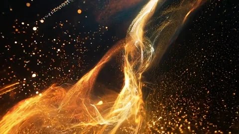 Abstract background Magic, , glowing fluid movement Video stock 285779314