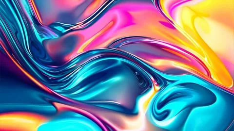 Abstract background Magic, , glowing fluid movement Video stock 286249346