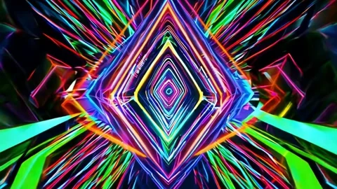 Abstract background Magic, , glowing fluid movement Video stock 286249354