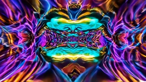 Abstract background Magic, , glowing fluid movement Video stock 286249380