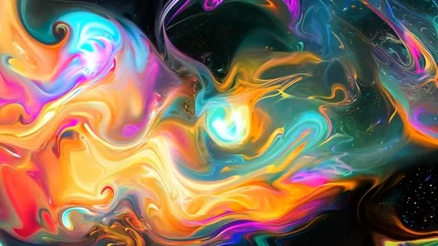 Abstract background Magic, , glowing fluid movement Stock Footage 302137321
