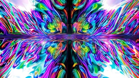 Abstract background Magic, , glowing fluid movement Stock Footage 302137347