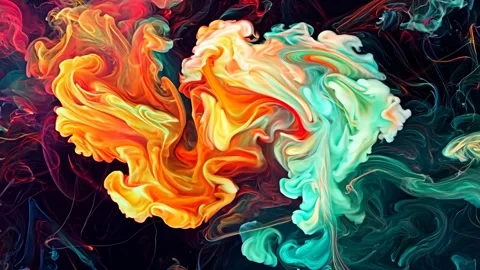 Abstract background Magic, , glowing fluid movement Stock Footage 302137359