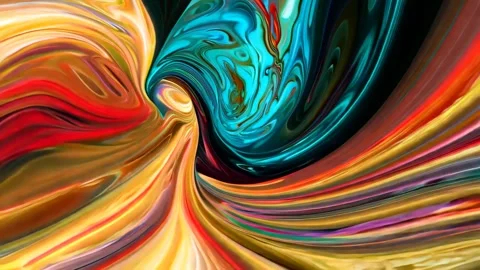 Abstract background Magic, , glowing fluid movement Stock Footage 302137429