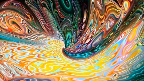 Abstract background Magic, , glowing fluid movement Stock Footage 302137437