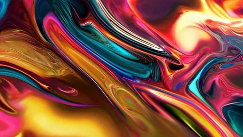 Abstract background Magic, , glowing fluid movement Stock Footage 302137458