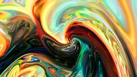 Abstract background Magic, , glowing fluid movement Stock Footage 302137475