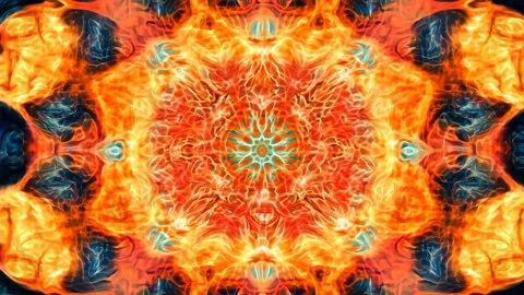 Abstract background Magic, , glowing fluid movement Stock Footage 302137665