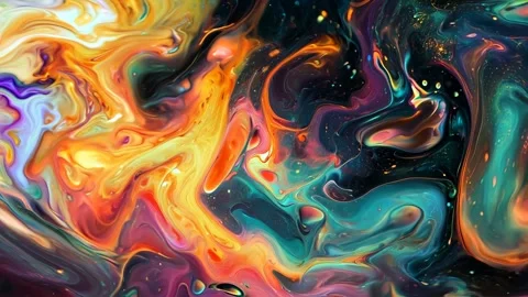 Abstract background Magic, , glowing fluid movement Stock Footage 302138974