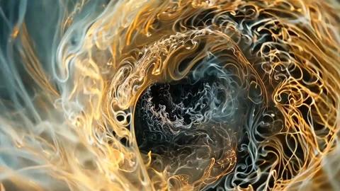 Abstract background Magic, , glowing fluid movement Stock Footage 302139965