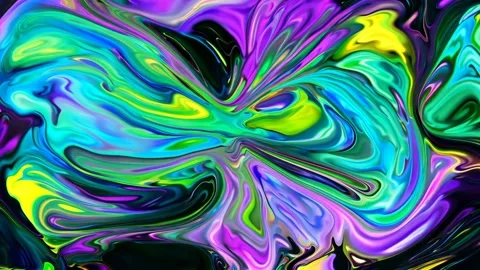 Abstract background Magic, , glowing fluid movement Stock Footage 302140045