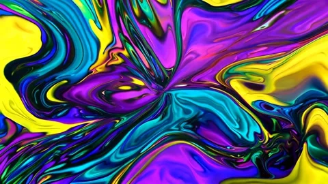 Abstract background Magic, , glowing fluid movement Stock Footage 302141105