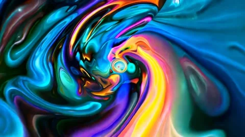 Abstract background Magic, , glowing fluid movement Stock Footage 302143990