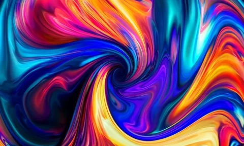 Abstract background Magic, , glowing fluid movement Stock Footage 302285855