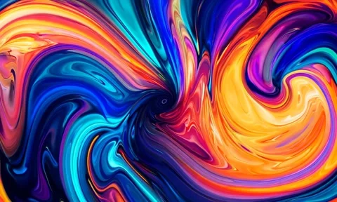 Abstract background Magic, , glowing fluid movement Stock Footage 302285876