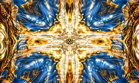 Abstract background Magic, , glowing fluid movement Stock Footage 302285891