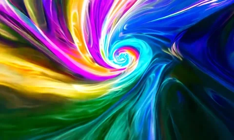 Abstract background Magic, , glowing fluid movement Stock Footage 302285893