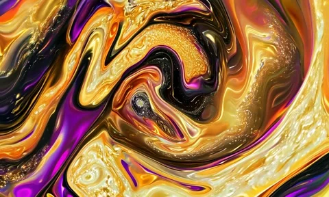 Abstract background Magic, , glowing fluid movement Stock Footage 302285925