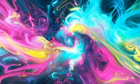 Abstract background Magic, , glowing fluid movement Stock Footage 302286021