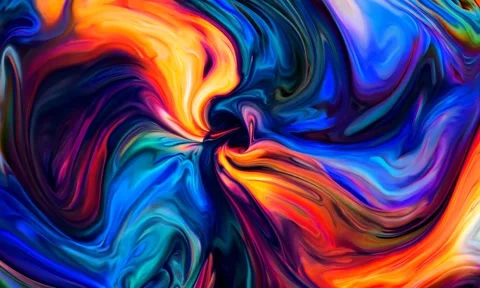 Abstract background Magic, , glowing fluid movement Stock Footage 302286072