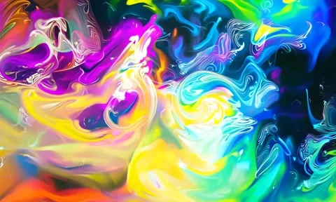 Abstract background Magic, , glowing fluid movement Stock Footage 302286258