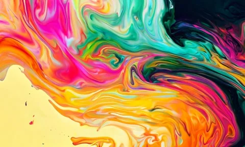 Abstract background Magic, , glowing fluid movement Stock Footage 302286286