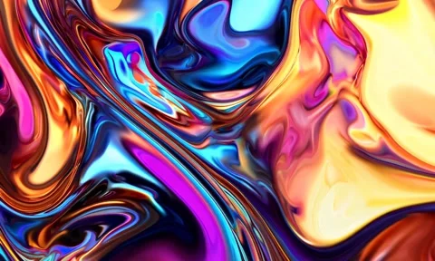 Abstract background Magic, , glowing fluid movement Stock Footage 302286296