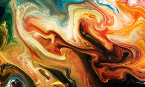 Abstract background Magic, , glowing fluid movement Stock Footage 302286311