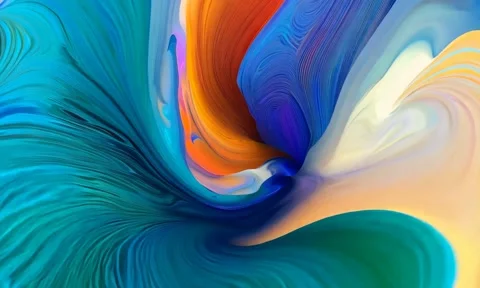 Abstract background Magic, , glowing fluid movement Stock Footage 302286331