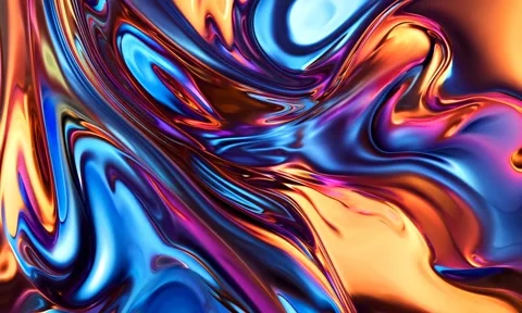 Abstract background Magic, , glowing fluid movement Stock Footage 302286356