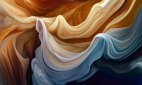 Abstract background Magic, , glowing fluid movement Stock Footage 302286443