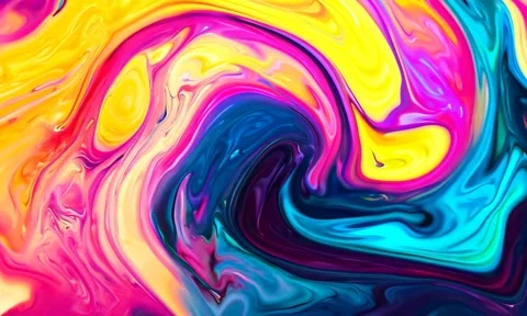 Abstract background Magic, , glowing fluid movement Stock Footage 302286483