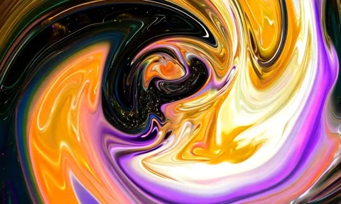 Abstract background Magic, , glowing fluid movement Stock Footage 302286485