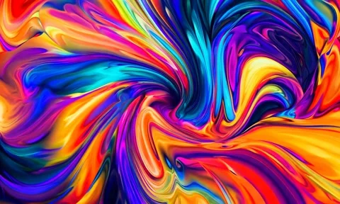 Abstract background Magic, , glowing fluid movement Stock Footage 302286723