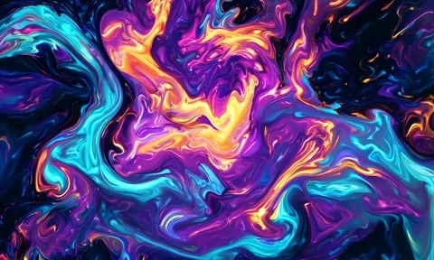 Abstract background Magic, , glowing fluid movement Stock Footage 302286746