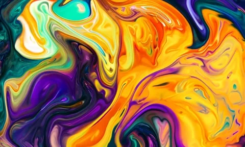 Abstract background Magic, , glowing fluid movement Stock Footage 302287668