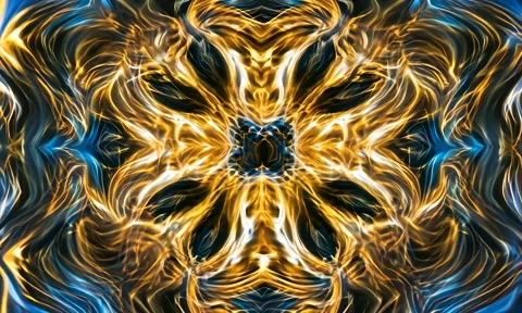 Abstract background Magic, , glowing fluid movement Stock Footage 302287704