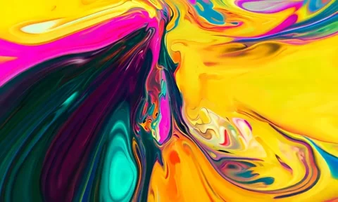 Abstract background Magic, , glowing fluid movement Stock Footage 302287705