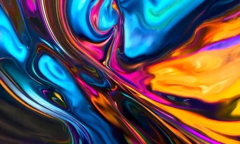 Abstract background Magic, , glowing fluid movement Stock Footage 302287707