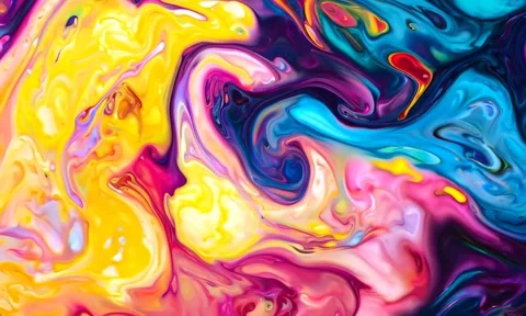 Abstract background Magic, , glowing fluid movement Stock Footage 302287796