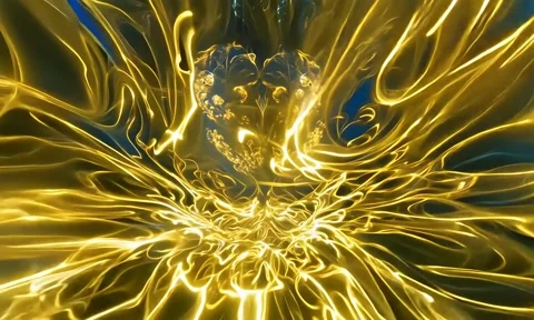 Abstract background Magic, , glowing fluid movement Stock Footage 302287797