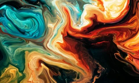 Abstract background Magic, , glowing fluid movement Stock Footage 302287807